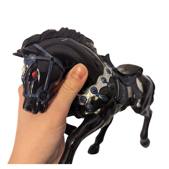 Vintage 1997 Zorro's Horse Tornado Figure Toy Playmates Collectible - Picture 7 of 9